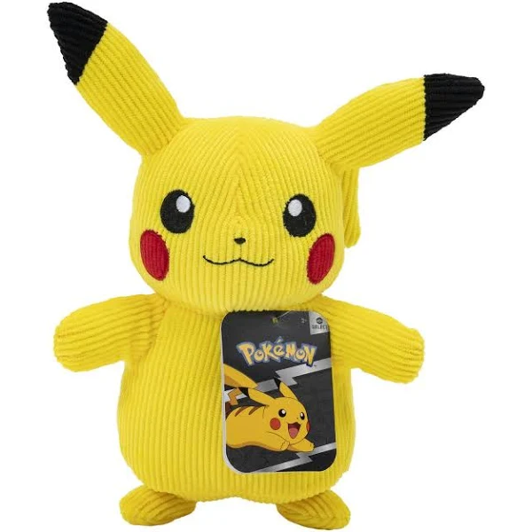 POKEMON 8 INCH PLUSH - CORDUROY - PIKACHU