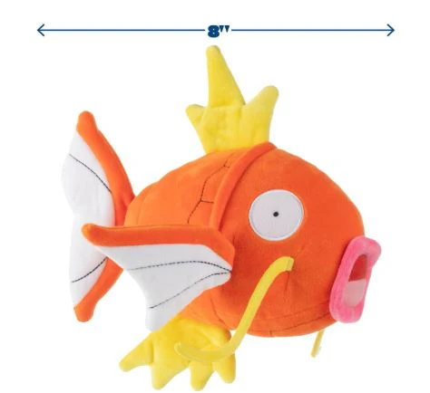 POKEMON 8IN PLUSH MAGIKARP