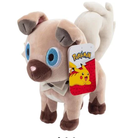 POKEMON 8IN PLUSH ROCKRUFF