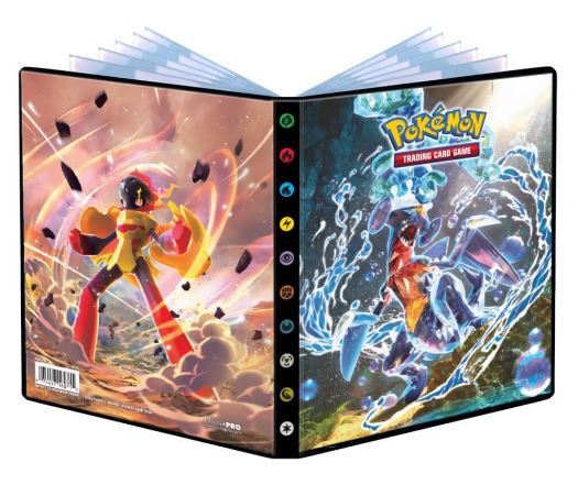 POKEMON TCG PORTFOLIO 4PKT SCARLET & VIOLET 4 -PARADOX RIFT
