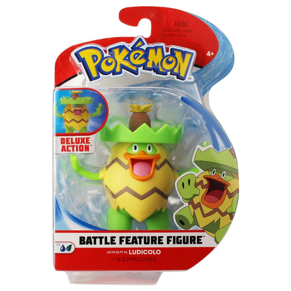 POKEMON BATTLE FIGURE FIGS ASST LUDICOLO