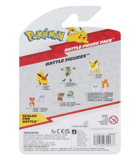 POKEMON BATTLE FIGURE - GALARIAN DARUMAKA AND CHARMANDER - Image 3