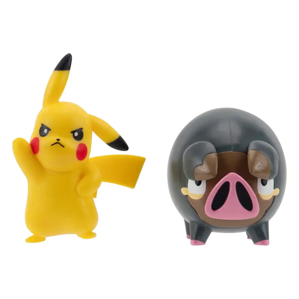 POKEMON - BATTLE FIGURE PACK - LECHONK AND PIKACHU - Image 2