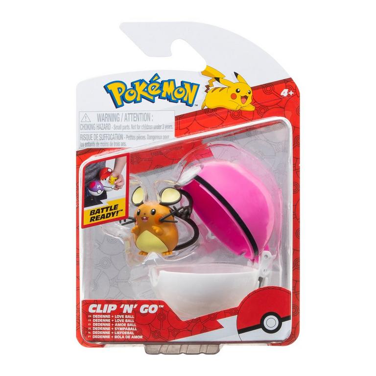 POKEMON CLIP 'N' GO - DEDENNE AND LOVE BALL