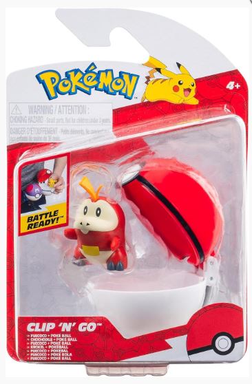 POKEMON CLIP 'N' GO - FUECOCO AND POKE BALL