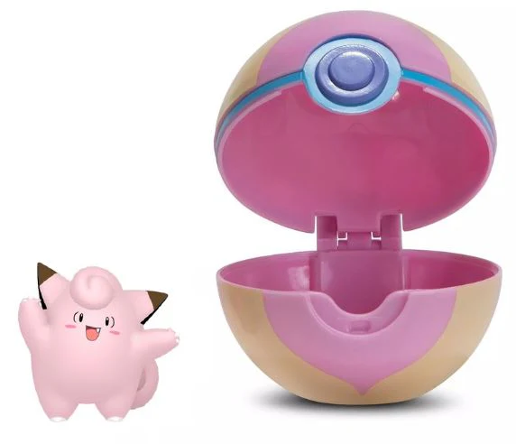 POKEMON CLIP AND GO - HEAL POKEBALL CLEFAIRY