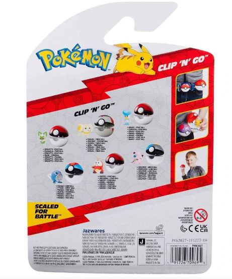 POKEMON CLIP 'N' GO - JIGGLYPUFF AND MOON BALL - Image 4