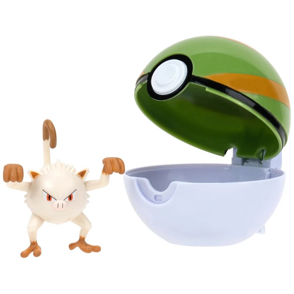 POKEMON CLIP 'N GO - MANKEY - NEST BALL - Image 2