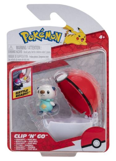 POKEMON CLIP AND GO - POKEBALL OSHAWOTT