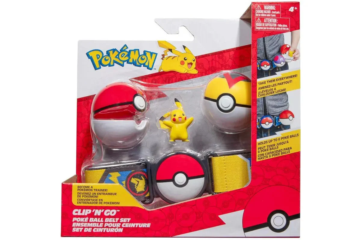 POKEMON - CLIP 'N'GO BELT SET - PIKACHU - Image 3