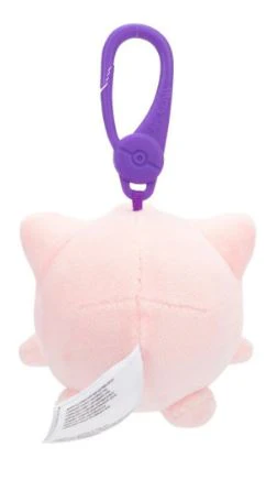 POKEMON CLIP ON PLUSH - JIGGLYPUFF - Image 3