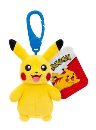 POKEMON CLIP ON PLUSH - PIKACHU - Image 2