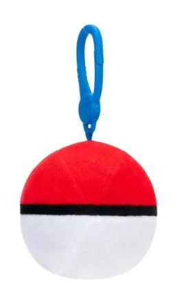 POKEMON CLIP ON PLUSH - POKE BALL - Image 3