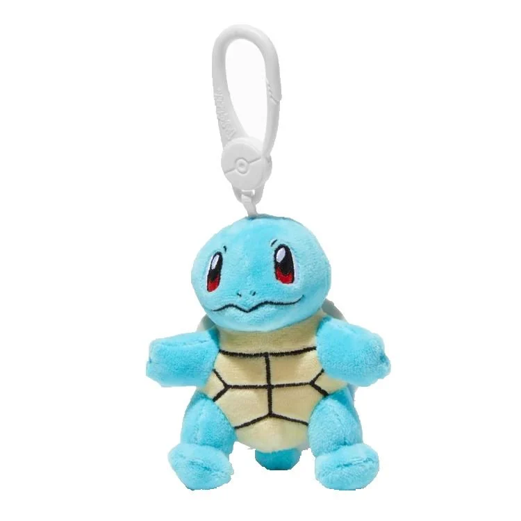 POKEMON CLIP ON PLUSH - SQUIRTLE