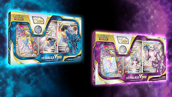 POKEMON ORIGIN FORME PALKIA/DIALGA VSTAR PREMIUM COLLECTION