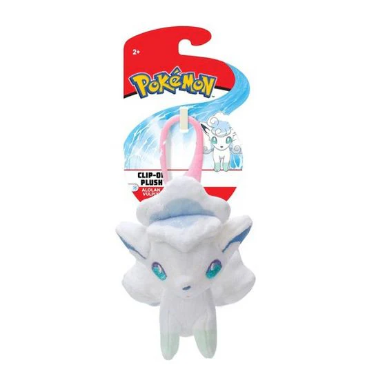 POKEMON PLUSH CLIP ON ALOLAN VULPIX