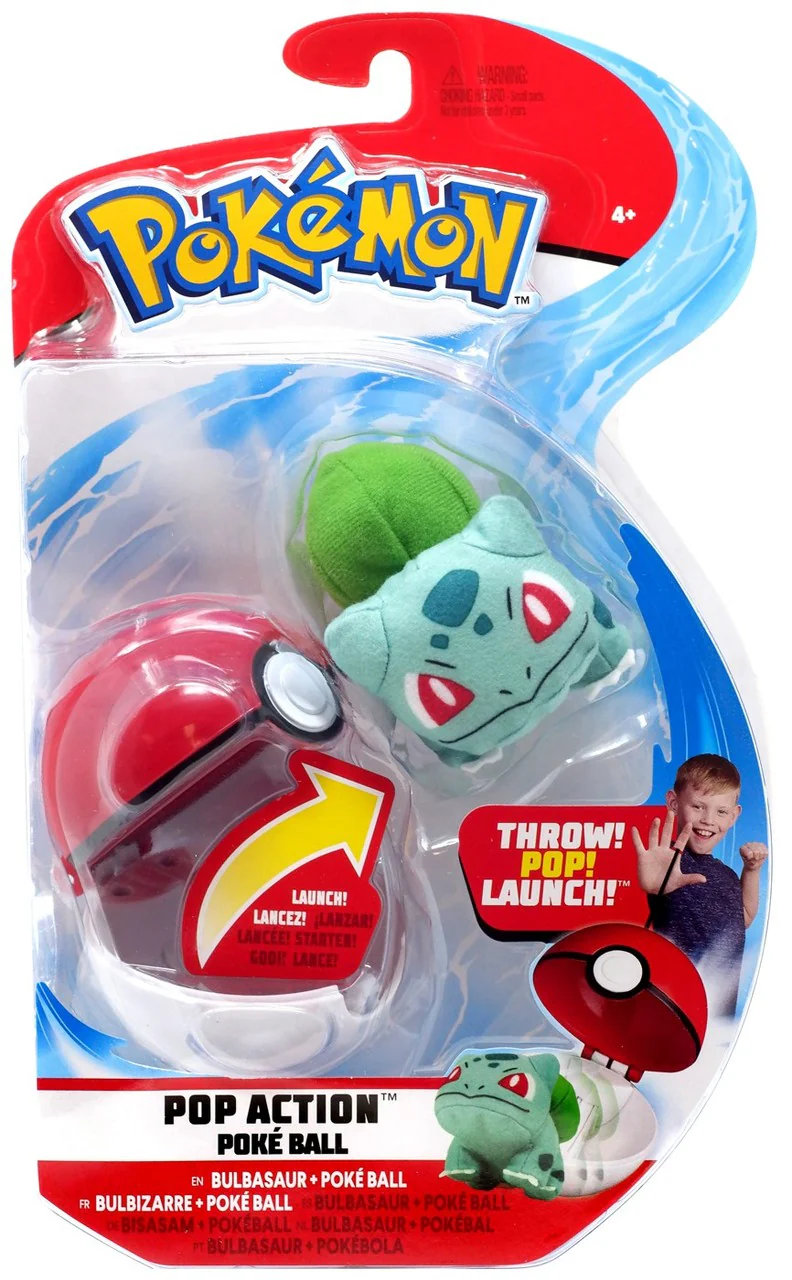POKEMON POP ACTION POKEBALL BULBASAUR