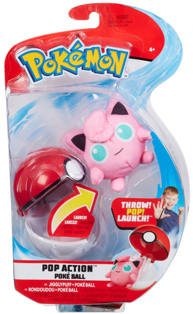 POKEMON POP ACTION POKEBALL JIGGLYPUFF