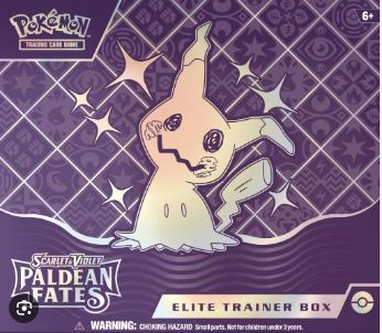 POKEMON - SCARLET AND VIOLET PALDEAN FATES ELITE TRAINER BOX
