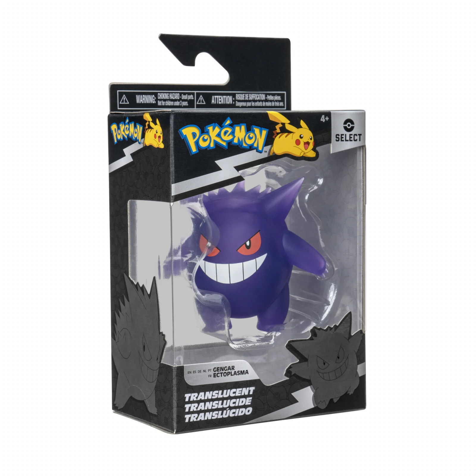 POKEMON SELECT BATTLE TRANSLUCENT FIGURE - GENGAR