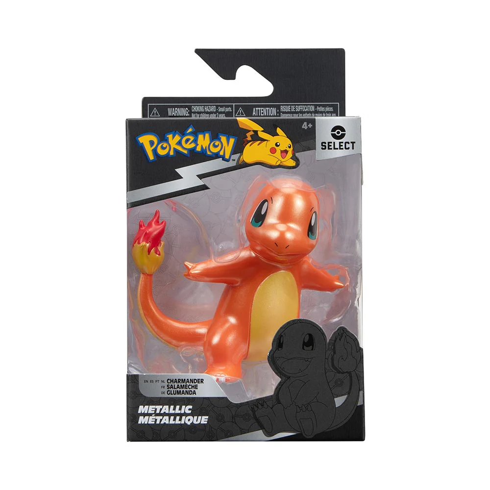 POKEMON SELECT METALLIC FIGURINE - CHARMANDER