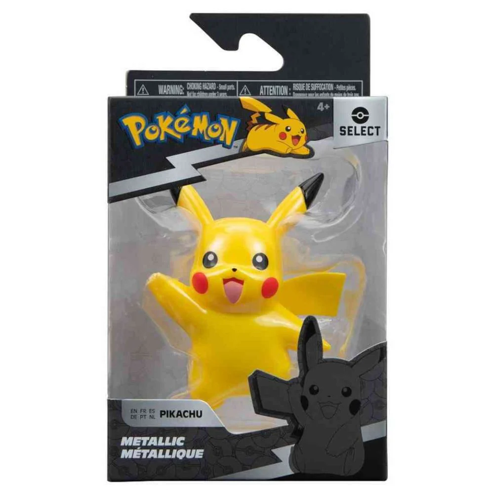 POKEMON SELECT METALLIC FIGURINE - PIKACHU