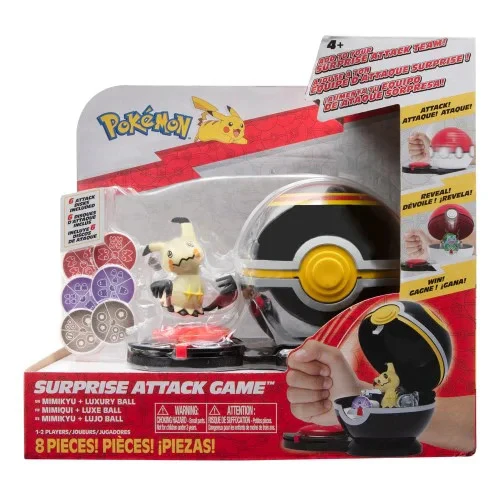 POKEMON SURPRISE ATTACK SINGLE PACK MIMIKYU LUXURY BALL