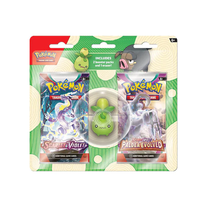 POKEMON TCG ERASER 2PK - Image 2