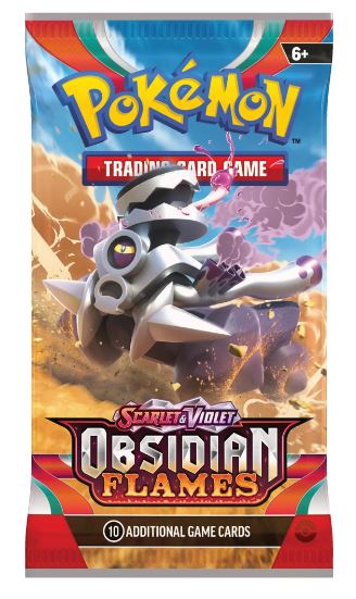 POKEMON TCG OBSIDIAN FLAMES BOOSTER PACK - Image 3