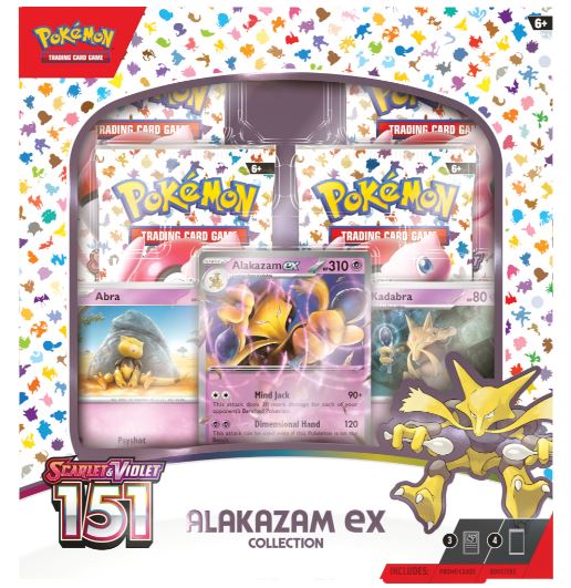 POKEMON TCG SCARLET AND VIOLET - 151 COLLECTION - ALAKAZAM EX