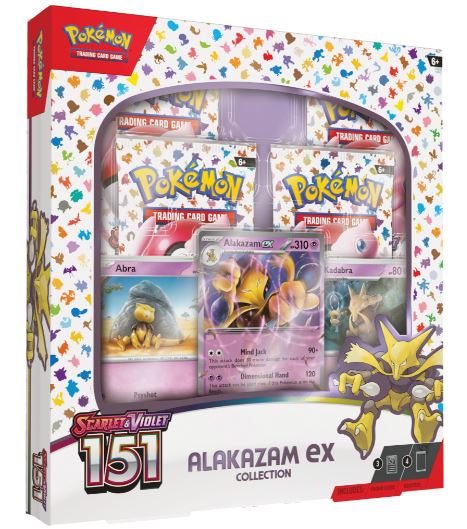 POKEMON TCG SCARLET AND VIOLET - 151 COLLECTION - ALAKAZAM EX - Image 2