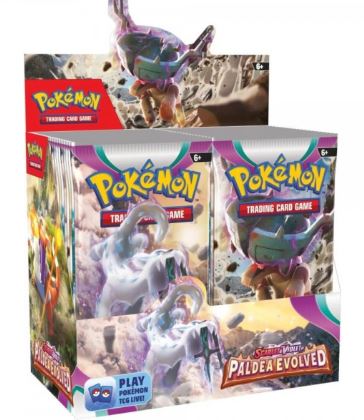 POKEMON TCG SCARLET AND VIOLET 2 PALDEA EVOLVED BOOSTER