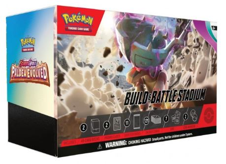 POKEMON TCG SCARLET AND VIOLET 2 PALDEA EVOLVED - BUILD AND BATTLE STADIUM - Image 2