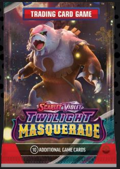 POKEMON TCG SCARLET AND VIOLET - TWILIGHT MASQUERADE SINGLE BOOSTER PACK