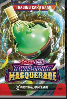 POKEMON TCG SCARLET AND VIOLET - TWILIGHT MASQUERADE SINGLE BOOSTER PACK - Image 3
