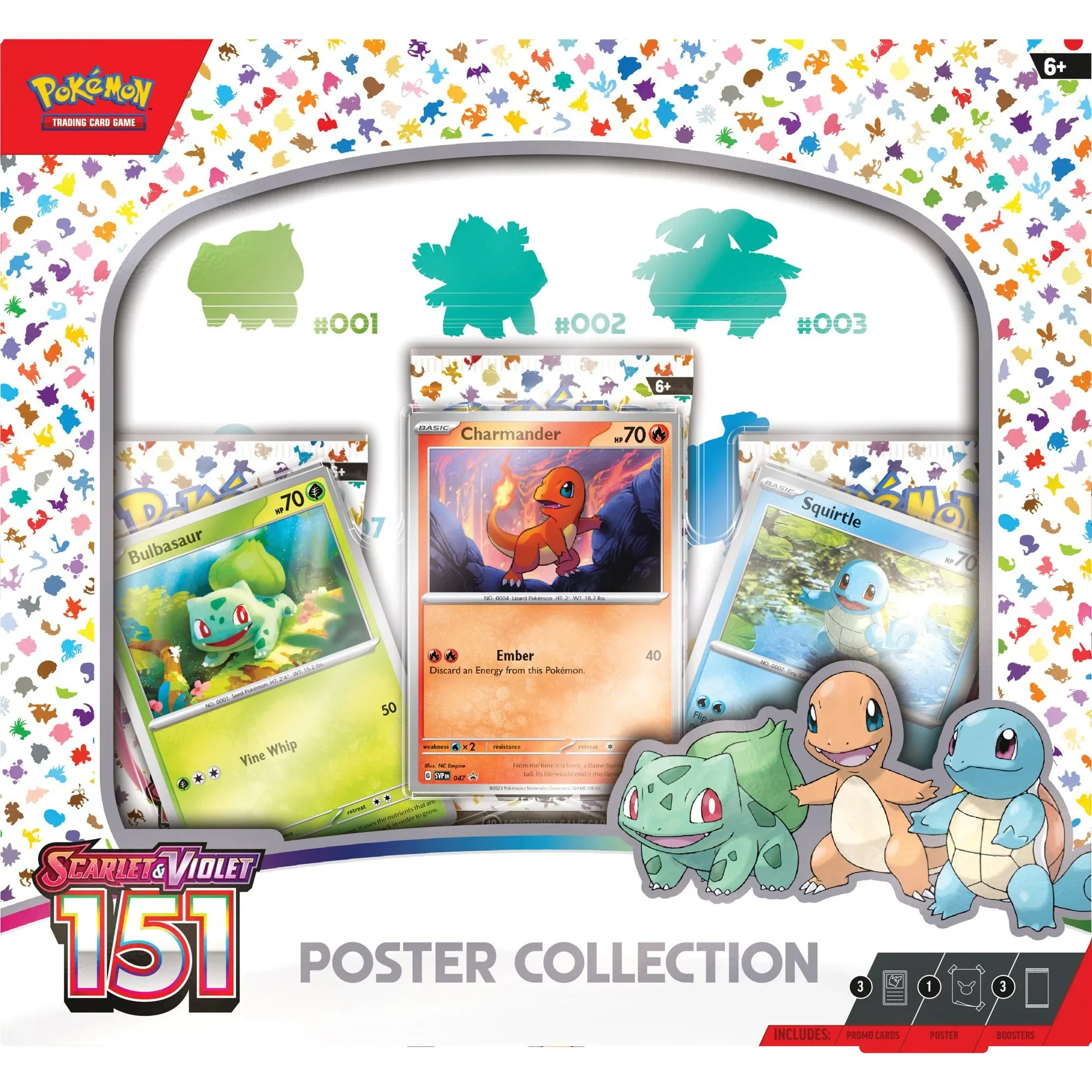 POKEMON TCG SCARLET & VIOLET - 151 POSTER COLLECTION