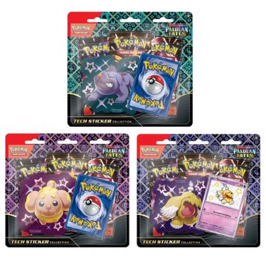 POKÉMON TCG SCARLET & VIOLET 4.5 PALDEAN FATES TECH STICKER BLISTER