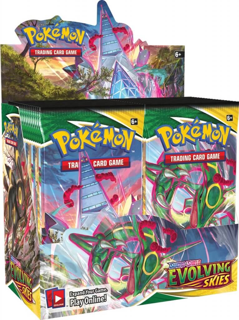 POKEMON TCG SWORD AND SHIELD 7 - EVOLVING SKIES BOOSTER