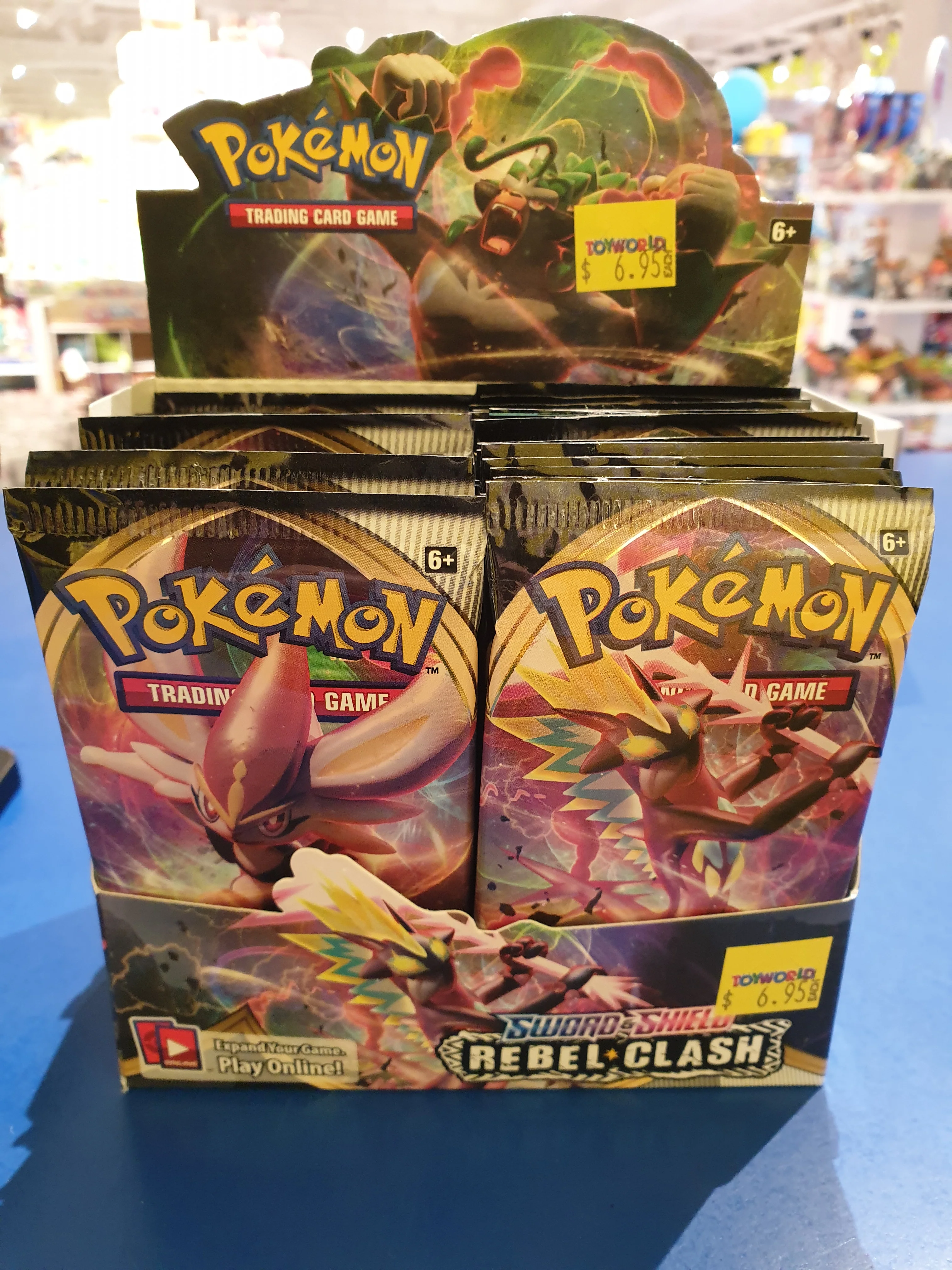 POKEMON TCG SWORD AND SHIELD REBEL CLASH BOOSTER