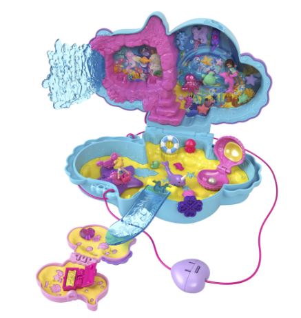 POLLY POCKET - DADDY AND ME - SEAHORSE PURSE COMPACT - Image 5