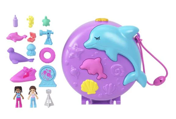 POLLY POCKET - DOLPHIN RESCUE AND PLAY COMPACT - Image 3