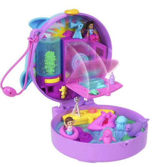 POLLY POCKET - DOLPHIN RESCUE AND PLAY COMPACT - Image 4