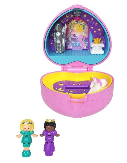 POLLY POCKET CLASSIC COLLECTIBLE ROYAL BALL JEWELLERY SET - Image 3