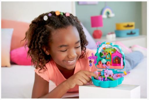 POLLY POCKET - PEACOCK GARDEN COMPACT - Image 2