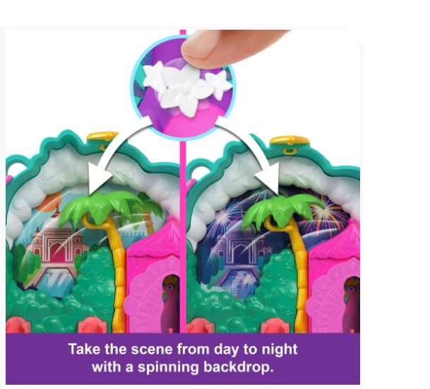 POLLY POCKET - PEACOCK GARDEN COMPACT - Image 3