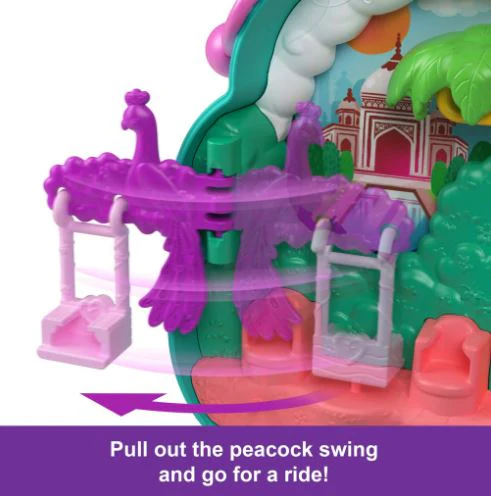 POLLY POCKET - PEACOCK GARDEN COMPACT - Image 4