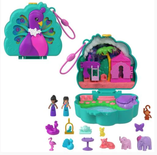 POLLY POCKET - PEACOCK GARDEN COMPACT - Image 6