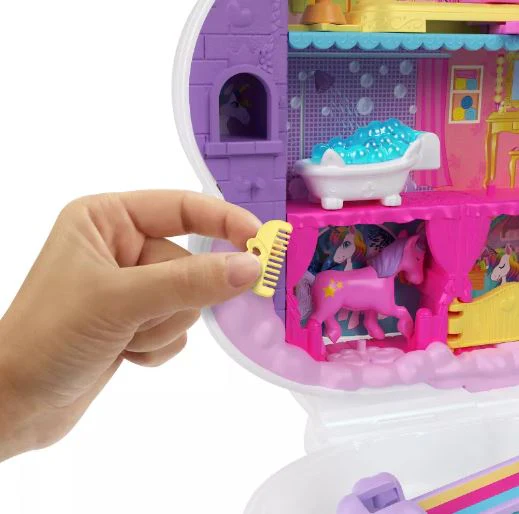 POLLY POCKET - RAINBOW UNICORN SALON - Image 4
