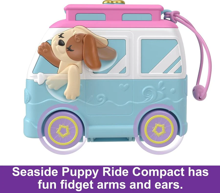 POLLY POCKET - SEASIDE PUPPY RIDE COMPACT - Image 2