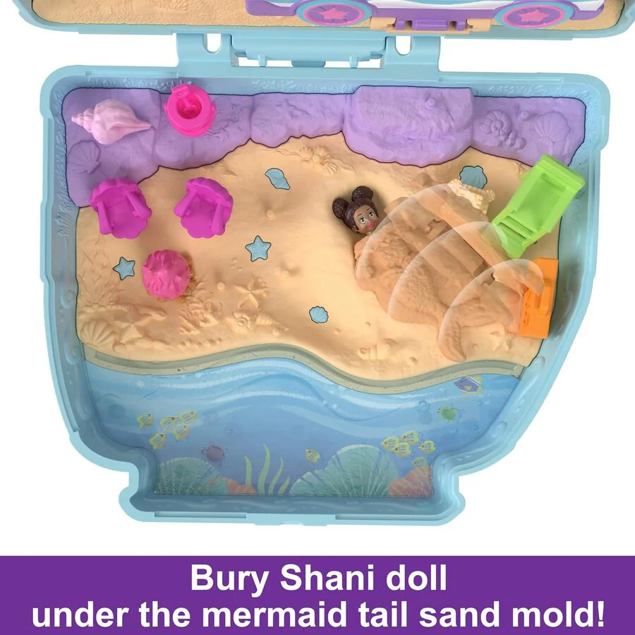 POLLY POCKET - SEASIDE PUPPY RIDE COMPACT - Image 3